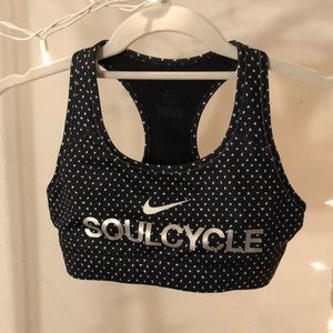 SoulCycle and Nike printed bra